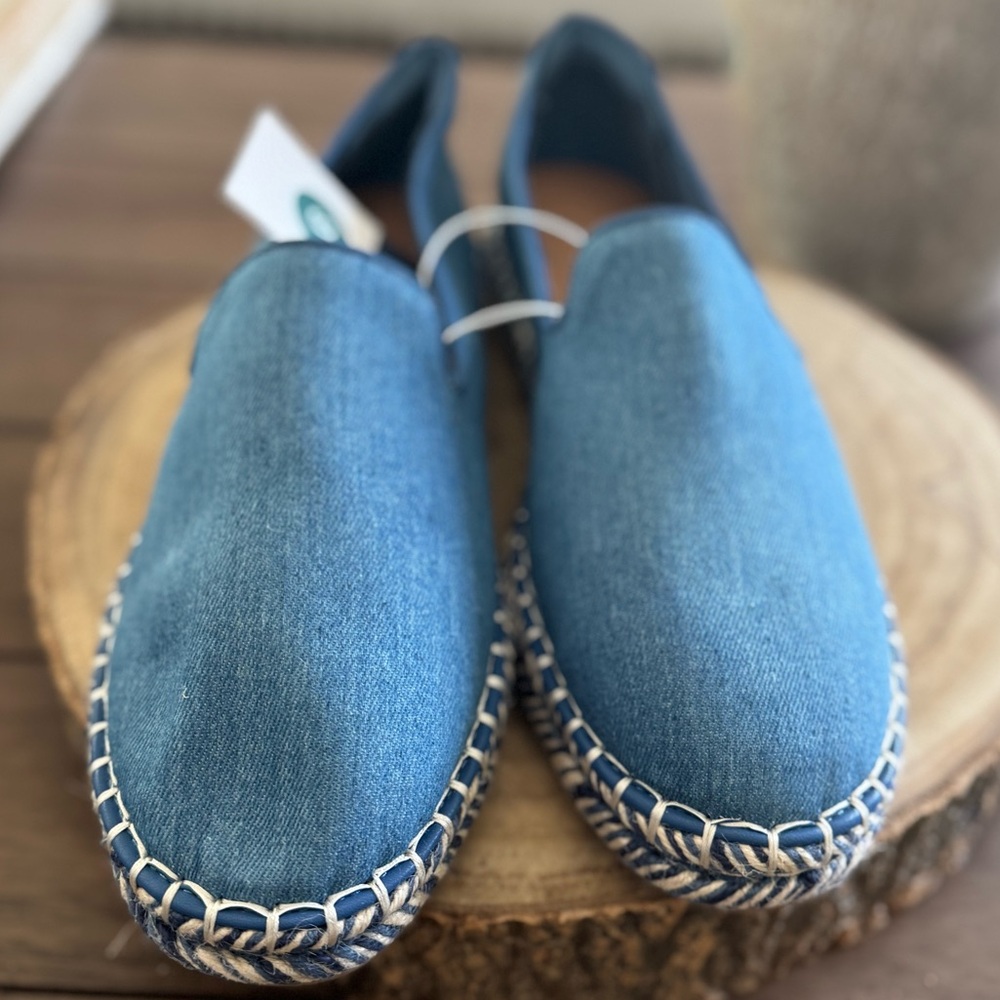 NWT Universal Thread Women's Blue Espadrilles - Picture 9 of 10